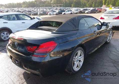 2015 BMW 650I xDrive from USA, damaged, VIN WBAYP1C52FD216944